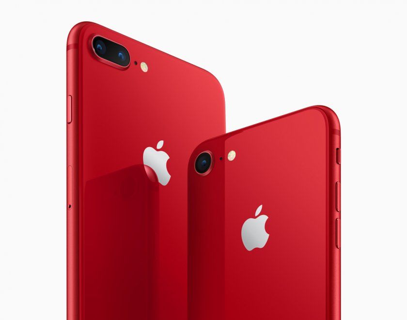 iphone 8 red back back back official