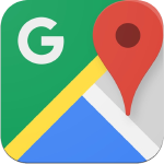 google maps gps transport icon ipa iphone ipad