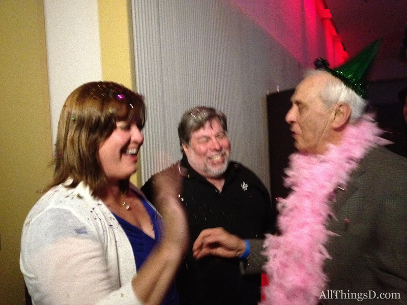 Steve Wozniak celebrates his birthday at the Yerba Buena Center