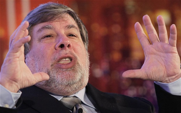 Steve Wozniak on the iPhone 5 screen: "Apple is arrogant"