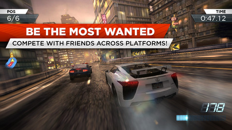 Need for Speed ​​Most Wanted dbarque on iOS