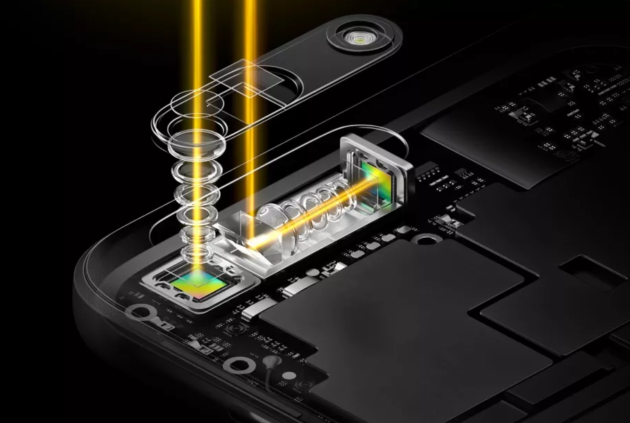 Oppo presents a x5 zoom integrated into a smartphone