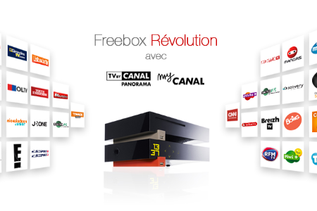Freebox Revolution: myCanal is available