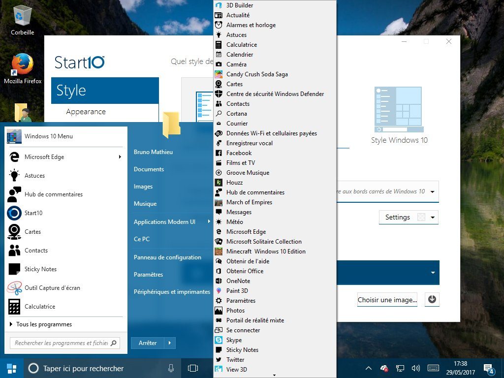 Image 9: Windows 10: how to give it the look and functions of Windows 7?