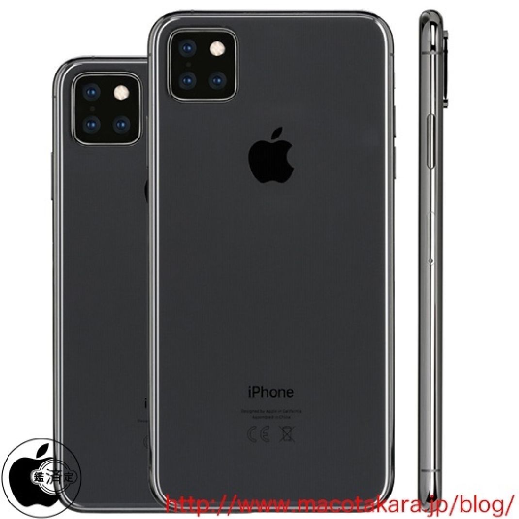 triple iphone camera macotakara - Apple: Not one, not two ... but minimum 4 iPhone models for 2019!