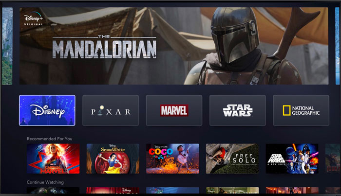 Disney Plus Design - Disney + will no doubt be available on Apple TV