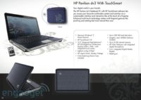 Image 1: HP Pavilion dv3: a touchscreen laptop for Windows 7