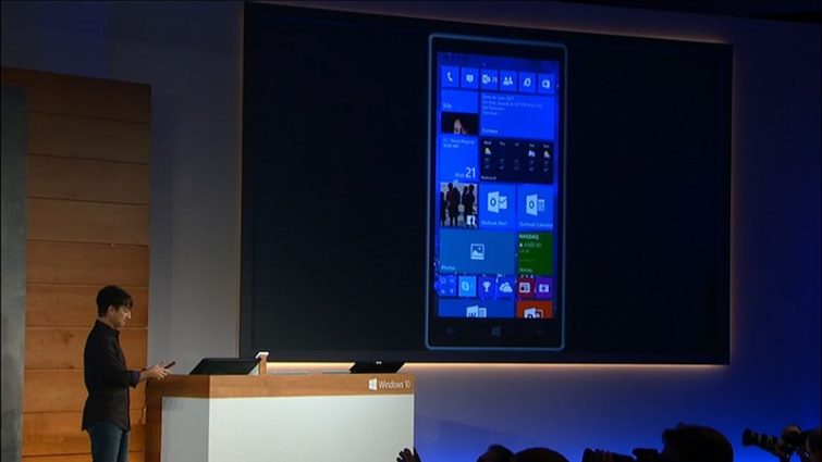 Image 1: Appointment in February for the beta of Windows 10 on smartphone