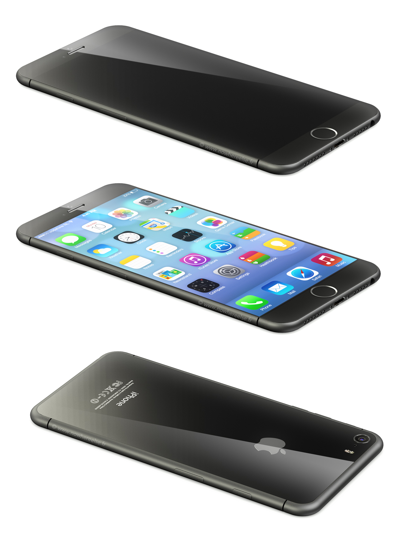 iPhone 6 Concept Nowhereelse - iPhone 6: concept based on leaked patterns