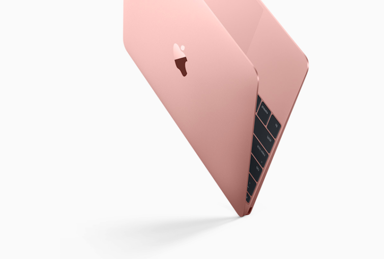 Image 1: The new MacBook turns to Rose Gold and gains power