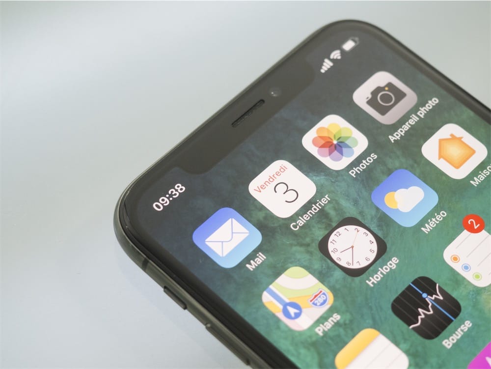 iphone x encoche - Un nouvel iPhone sans encoche prévu pour 2020 par Apple