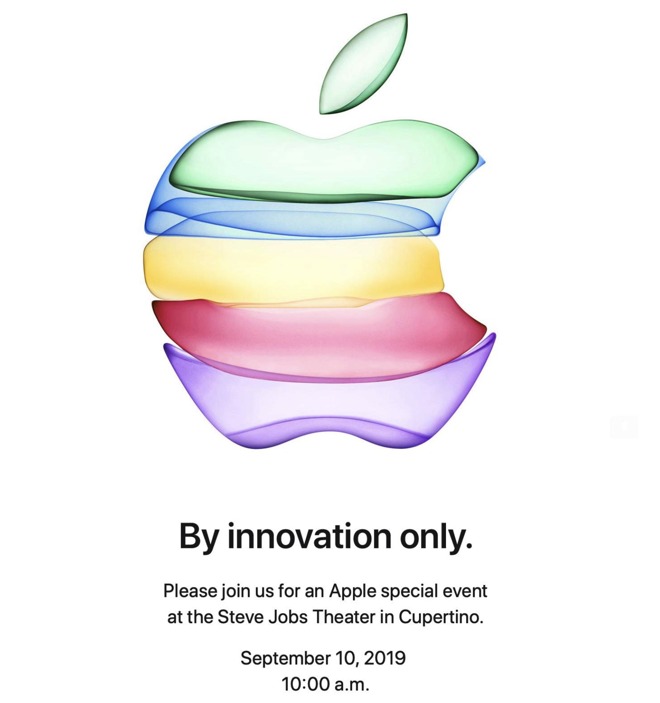 Image 1 : Keynote Apple : rendez-vous le 10 septembre pour découvrir les iPhone 11