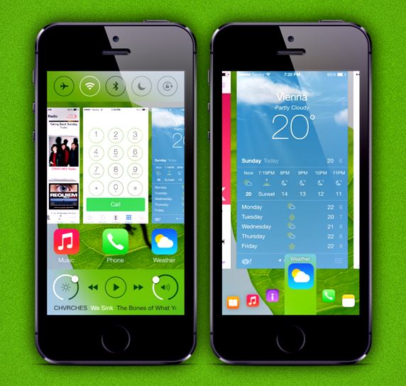 Auxo 2 - Cydia : le tweak Auxo 2 réinvente le multitâche iOS 7