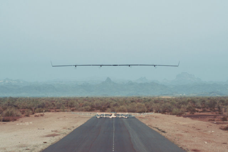 Facebook's solar drone made its first flight