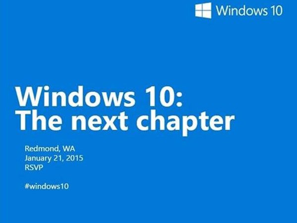 January 21, we'll know everything about Windows 10 (or not)