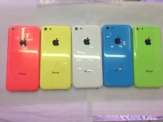Low cost iPhone colors - Red, yellow, blue and green low cost iPhone: new photos