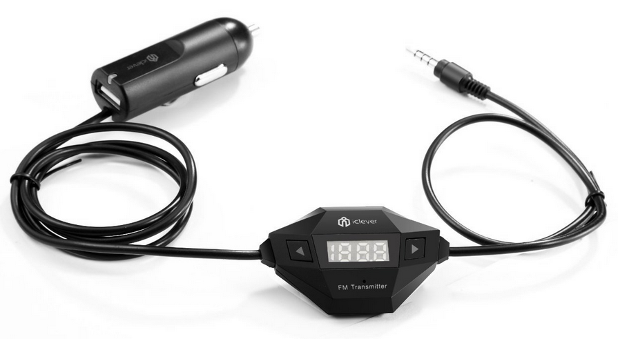 Transmetter FM iClever filaire - Test : transmetteurs FM iClever Bluetooth & filaire