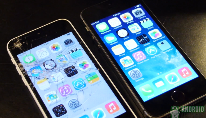 iphone 5c vs iphone 5S drop test - iPhone 5S vs iPhone 5C: Drop Test