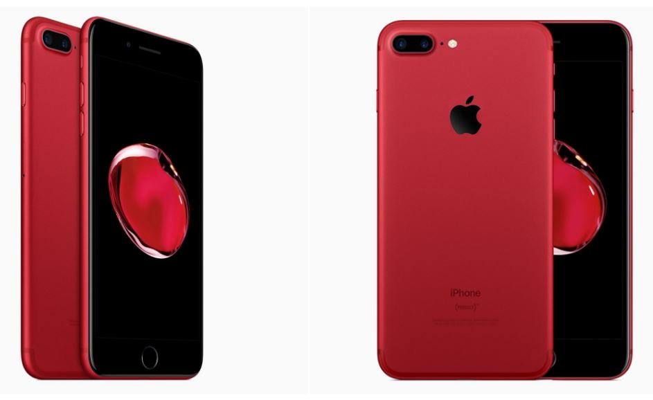 iphone 7 plus rouge noir concept - iPhone 7 Plus rouge : un concept avec la façade avant noire