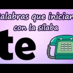 palabras con te