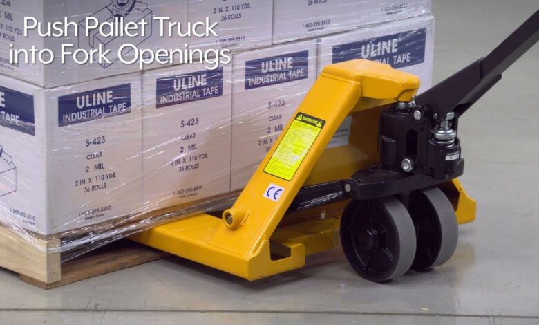 Pallet jack: 7 consejos indispensables para optimizar su uso 1 pallet jack