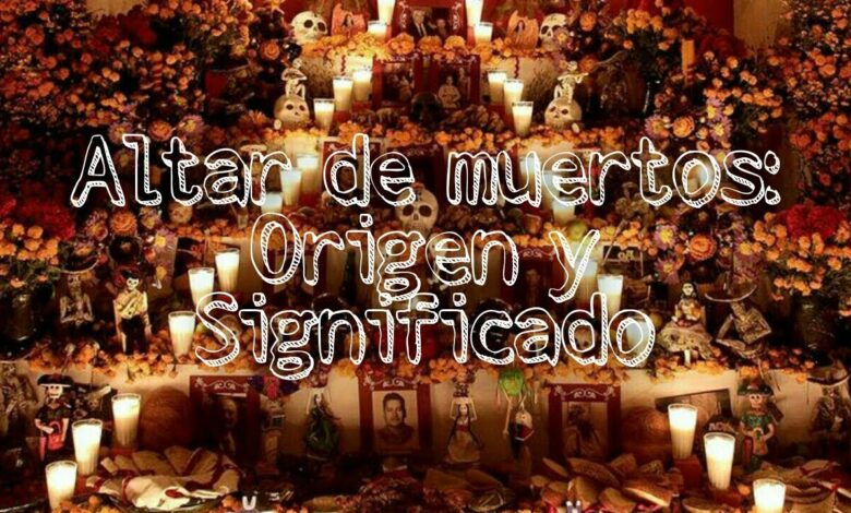Significado del altar de muertos: 7 elementos que lo componen 1 significado del altar de muertos
