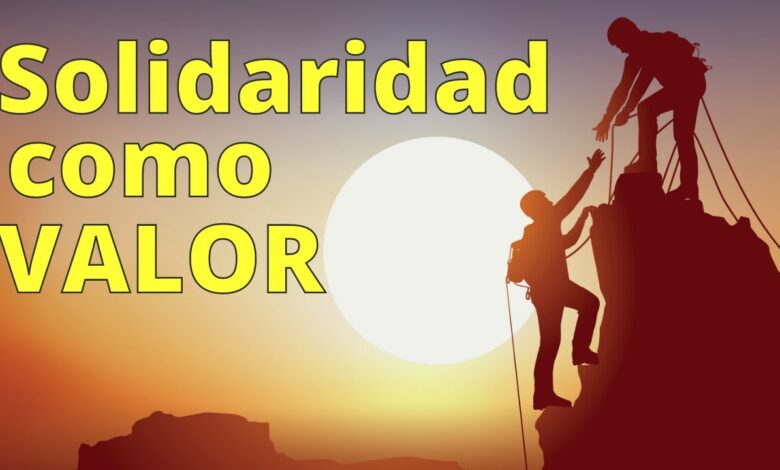 Solidaridad valor: 7 formas de impactar en 2025 1 solidaridad valor