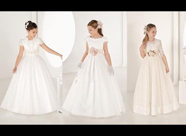 Vestidos de primera comunión: 7 tendencias para 2025 que encantan 1 vestidos de primera comunion