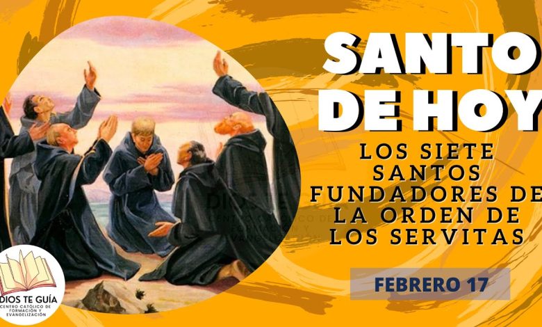 los siete santos fundadores de la orden de los servitas
