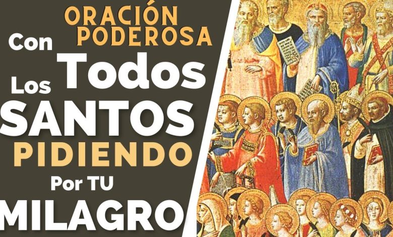 oraciones de los santos