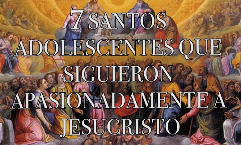 santos jovenes de la iglesia catolica